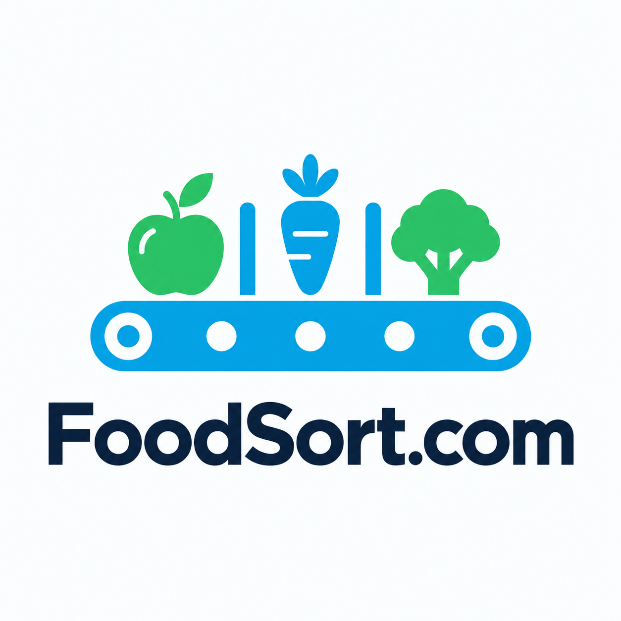 FoodSort.com domain name artwork